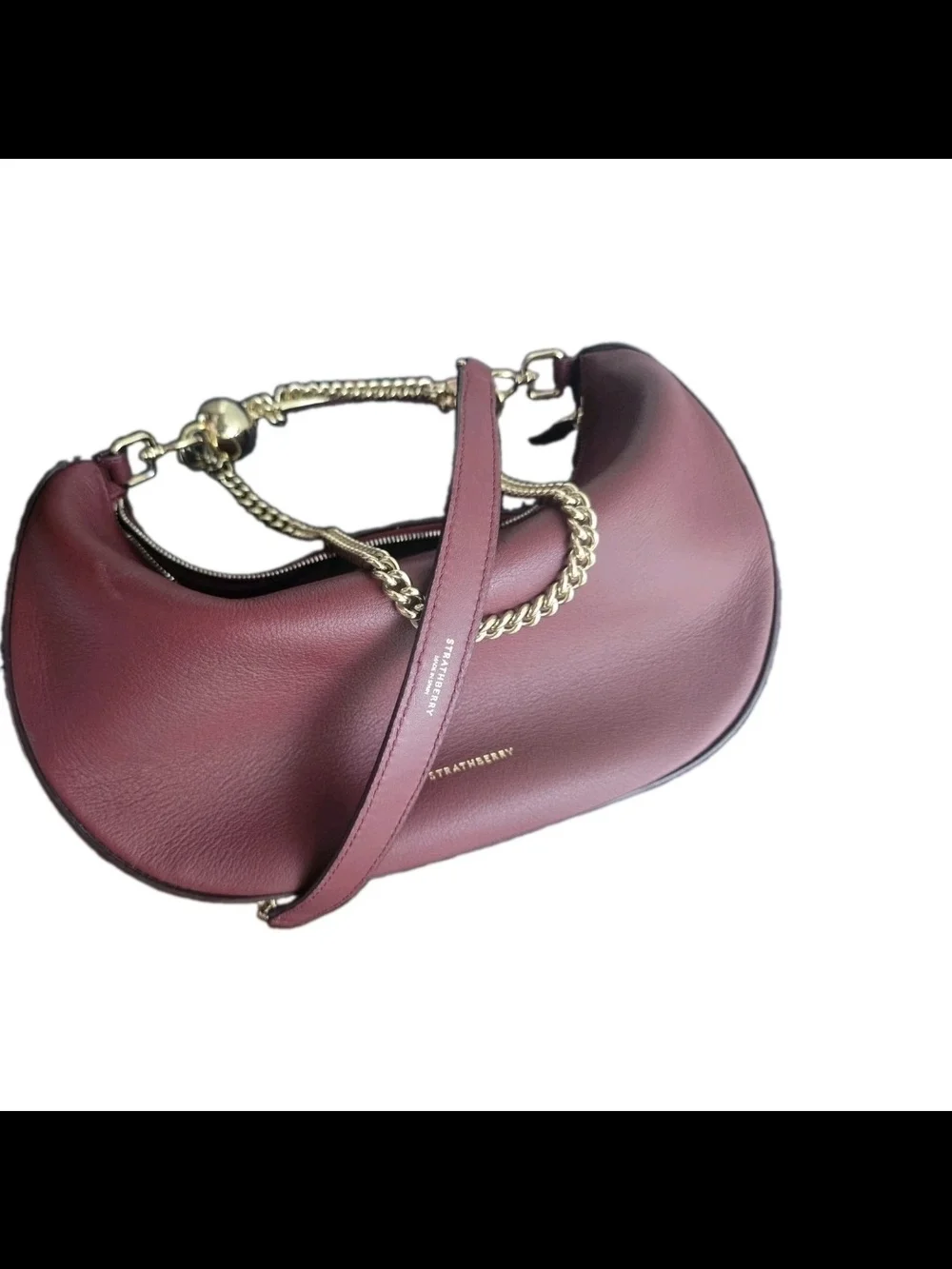 Strathberry Crescent Moon Oxblood